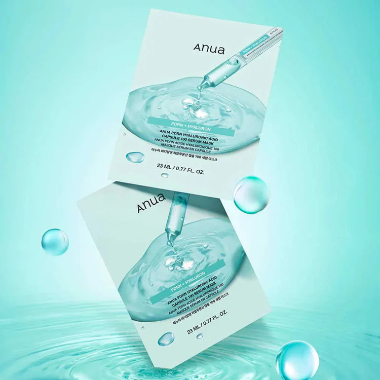 ANUA PDRN Hyaluronic Acid Capsule Serum Mask - Anti-Aging Hydration