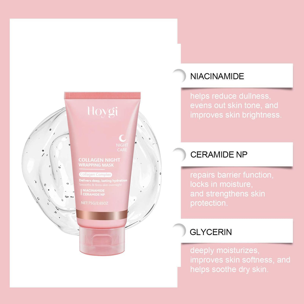 Hoygi Collagen Anti-Wrinkle Peel-Off Mask - Firm, Smooth & Rejuvenate Aging Skin
