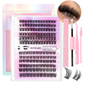 Cluster Lashes 150 Pieces - DIY Lash Extensions Individual Segments (12 Rows)