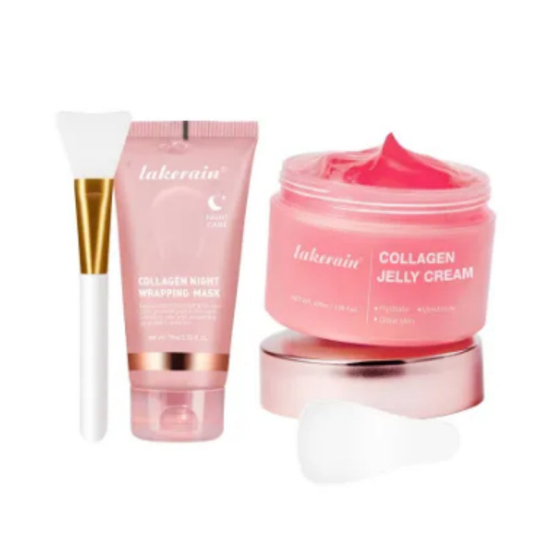 Collagen Jelly Cream Hydrating & Firming Facial Mask - Bounce Back Youthful Skin