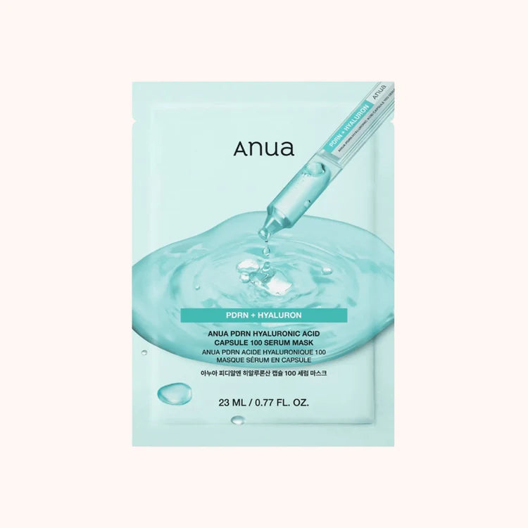 ANUA PDRN Hyaluronic Acid Capsule Serum Mask - Anti-Aging Hydration