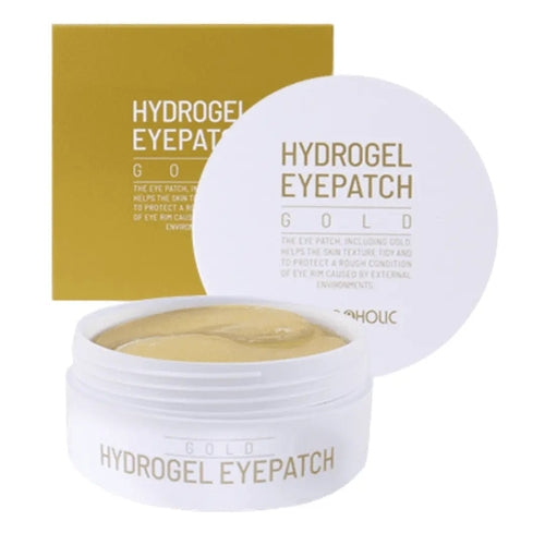 Foodaholic 24K Gold Hydrogel Eye Patches - Reduce Dark Circles & Puffiness