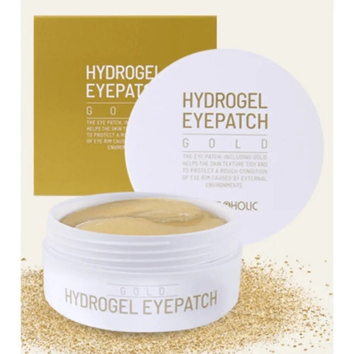Foodaholic 24K Gold Hydrogel Eye Patches - Reduce Dark Circles & Puffiness