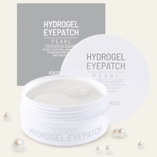 Foodaholic Pearl Hydrogel Eye Patches - Illuminate & Firm Delicate Skin