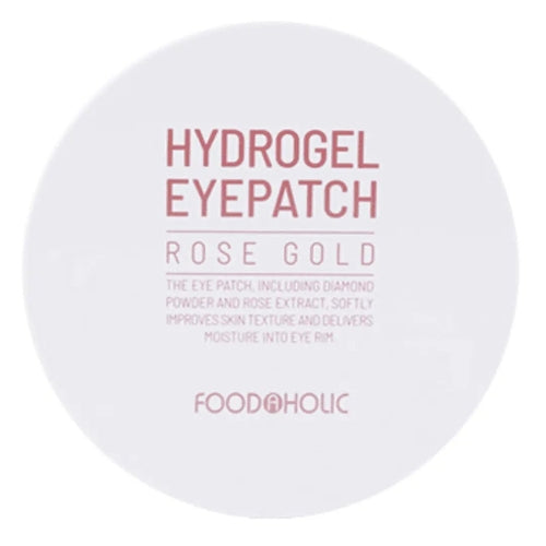 Foodaholic Rose Gold Hydrogel Eye Patches - Anti-Aging & Brightening