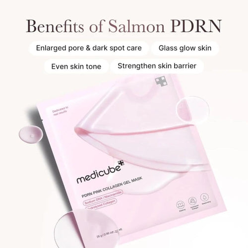 Medicube PDRN Pink Collagen Gel Mask - Firm & Plump Skin (Single)