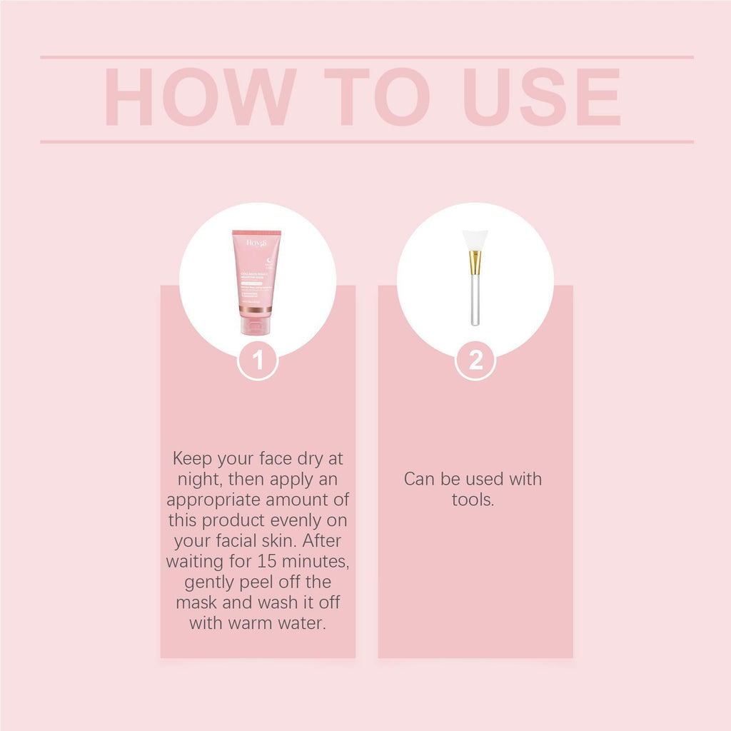 Hoygi Collagen Anti-Wrinkle Peel-Off Mask - Firm, Smooth & Rejuvenate Aging Skin