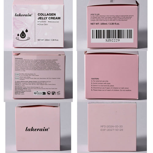 Collagen Jelly Cream Hydrating & Firming Facial Mask - Bounce Back Youthful Skin