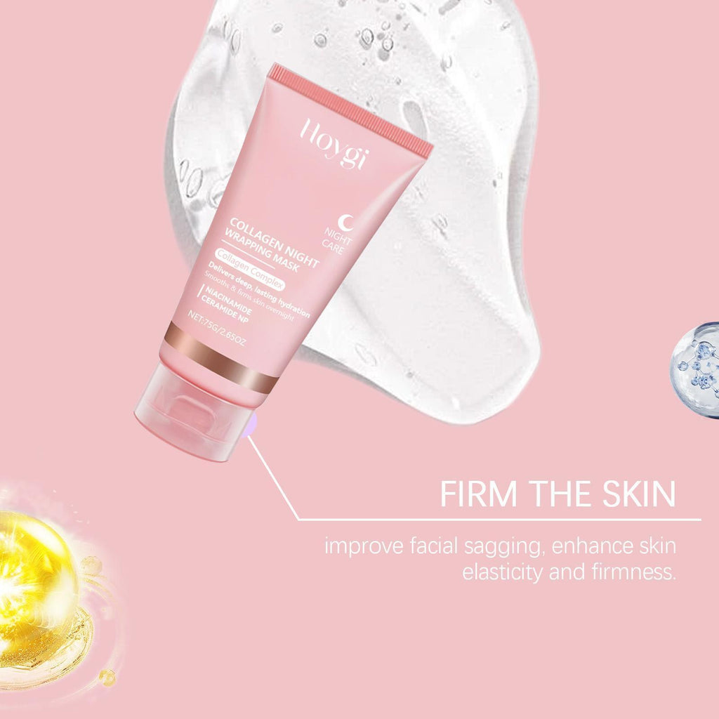 Hoygi Collagen Anti-Wrinkle Peel-Off Mask - Firm, Smooth & Rejuvenate Aging Skin