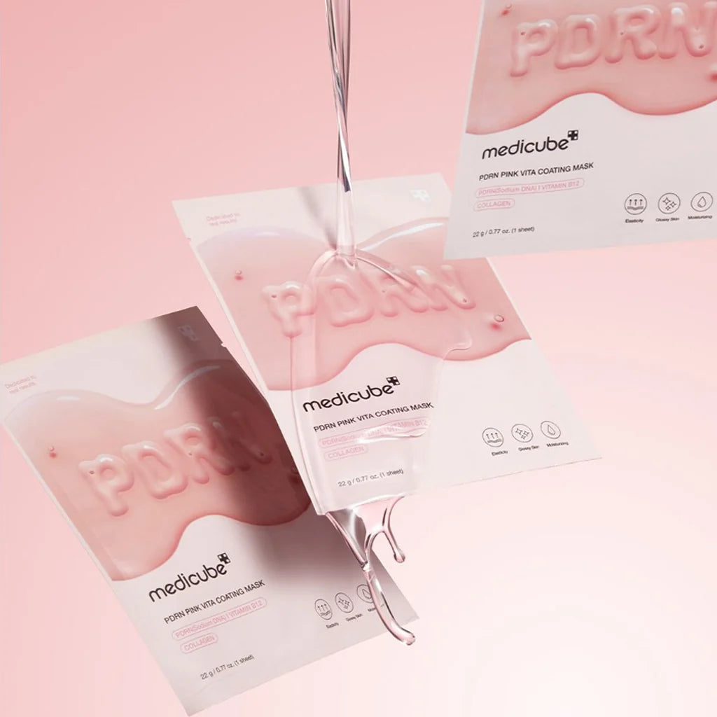 Medicube PDRN Pink Vita Coating Mask – Regenerate & Brighten Skin Overnight